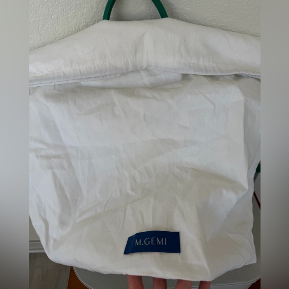 M Gemi The Elena Medio Tote in Jewel Green - Picture 16 of 16